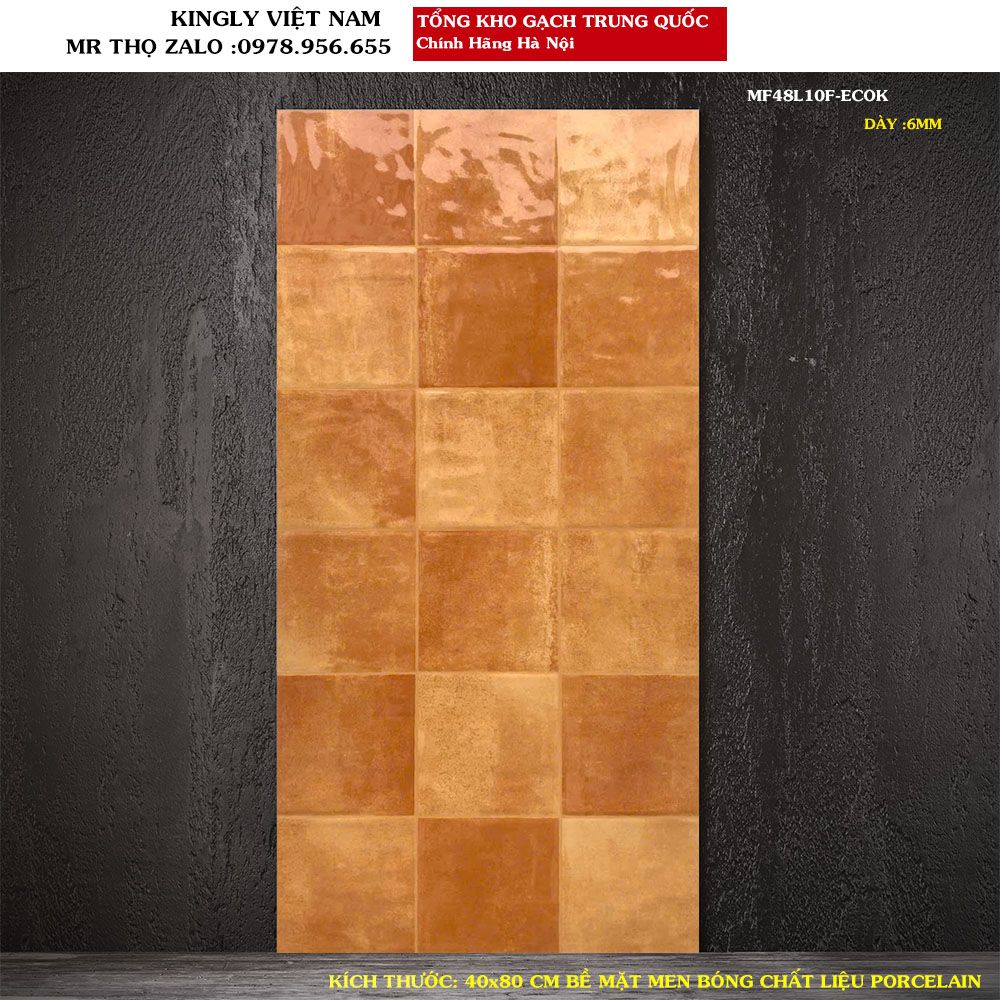 Gạch ốp tường Trung Quốc 40x80 MF48L10F